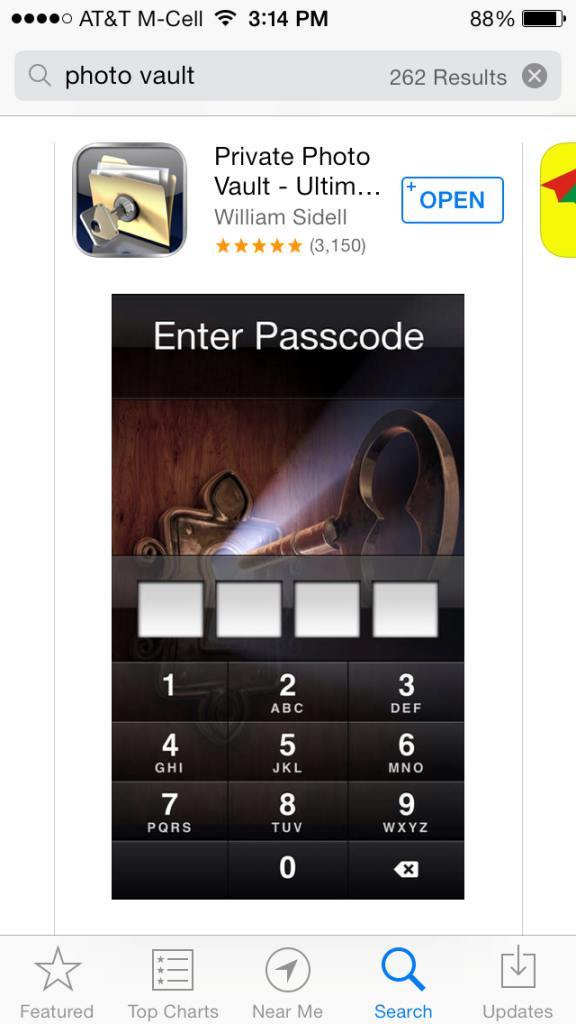iOS 7 App Store Screenshot